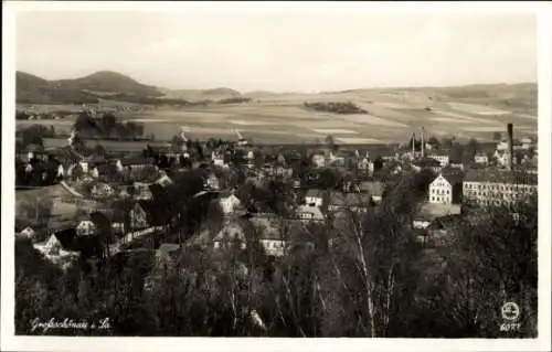 Ak Großschönau in der Oberlausitz Sachsen, Gesamtansicht, Tannenberg