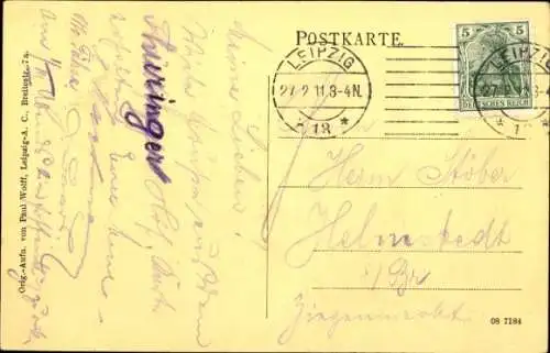 Ak Leipzig in Sachsen, Rossplatz, Panorama