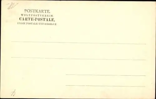 Ak Halle an der Saale, Galgtor von der Königstraße aus, Straßenschmuck, Kaiserbesuch 1903