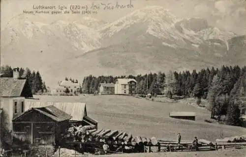 Ak Igls Innsbruck in Tirol, Neues Kurhaus