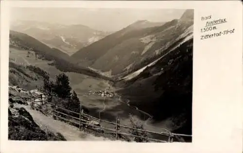 Ak Bad Hintertux Tirol, Gesamtansicht, Zillertal