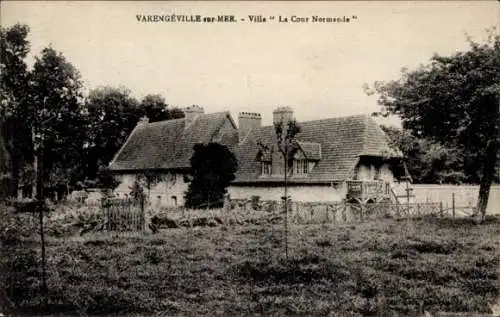 Ak Varengeville sur Mer Seine Maritime, Villa "La Cour Normande"