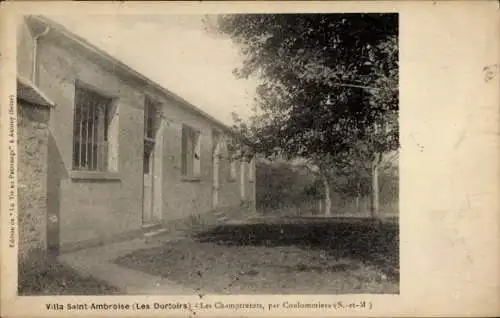 Ak Coulommiers Seine et Marne, Villa Saint-Ambroise, Les Dortoirs, Les Champtretots