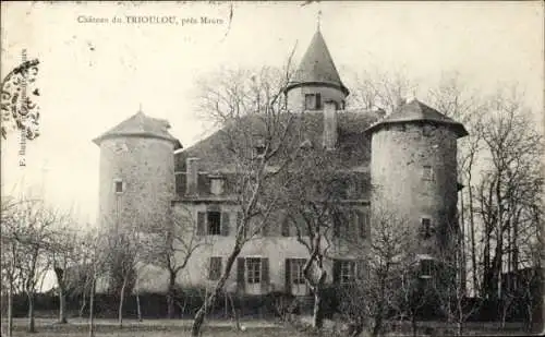 Ak Maurs Cantal, Chateau de Trioulou