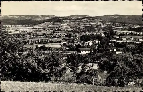 Ak Paulhaguet Haute Loire, Gesamtansicht