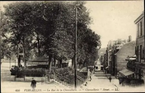 Ak Versailles-Yvelines, Rue de la Chancellerie