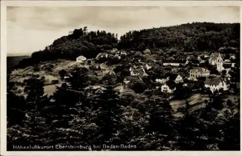 Ak Ebersteinburg Baden Baden am Schwarzwald, Teilansicht