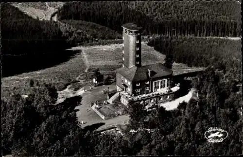 Ak Kirchhundem im Sauerland, Aussichtturm Hohe Bracht