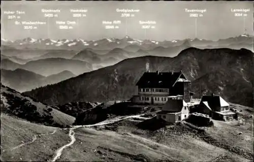 Ak Spitzingsee Schliersee in Oberbayern, Rotwandhaus, Großglockner, Sonnblick