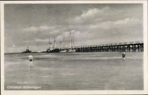 Ak Ostseebad Boltenhagen, Seebrücke