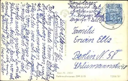 Ak Königs Wusterhausen in Brandenburg, Blindenschule