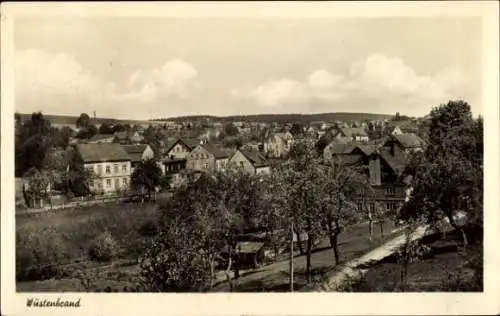 Ak Wüstenbrand Hohenstein Ernstthal Sachsen, Panorama