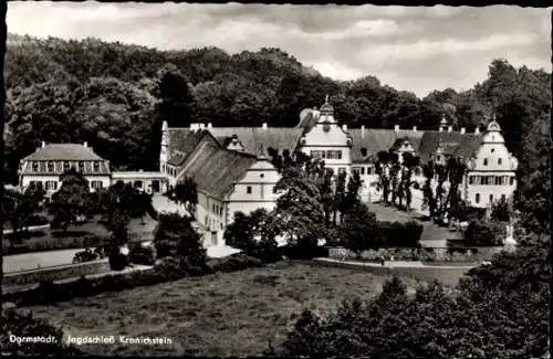 Ak Kranichstein Darmstadt in Hessen, Jagdschloss