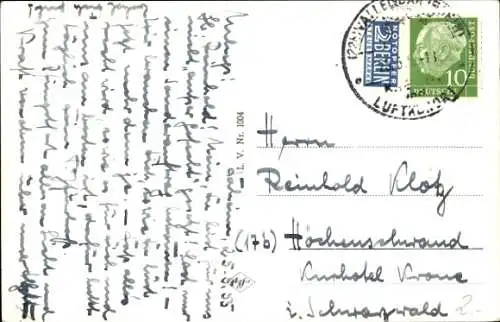 Ak Schönstatt Vallendar am Rhein, Gesamtansicht, Haus Marienschwestern, Hochschule, Exerzitienhaus