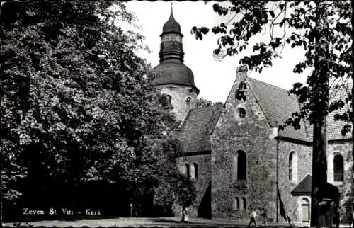 Ak Zeven in Niedersachsen, St. Viti, Kirche