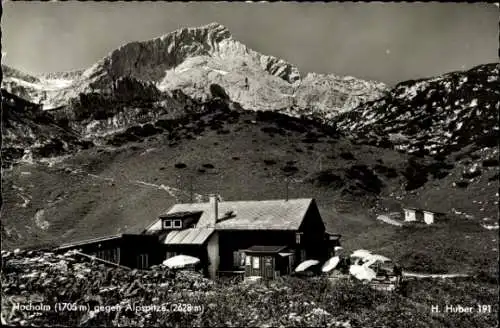 Ak Lenggries in Oberbayern, Hochalm, Alpspitze