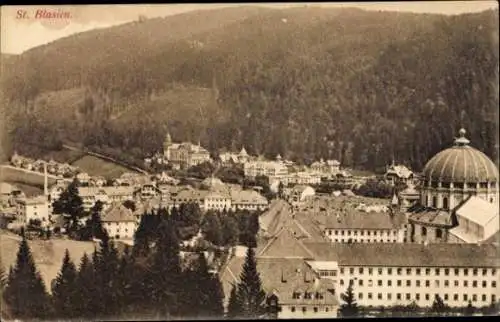 Ak St. Blasien im Schwarzwald, Gesamtansicht