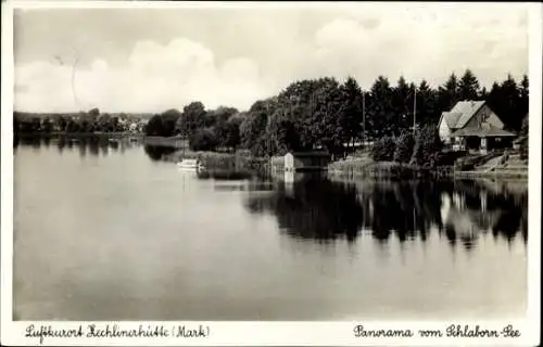 Ak Zechlinerhütte Rheinsberg Mark, Schlaborn See, Haus