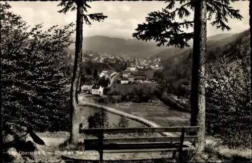 Ak Tiefenstein Idar Oberstein an der Nahe, Panorama