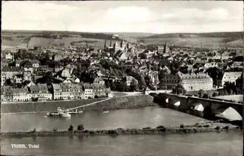 Ak Trier an der Mosel, Totalansicht