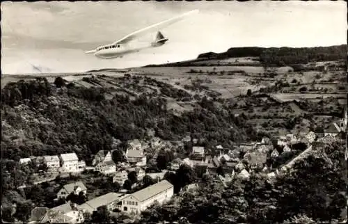 Ak Wildberg im Schwarzwald Württemberg, Luftbild, Flugzeug