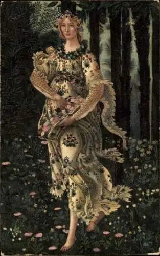 Künstler Ak Botticelli, La Flora