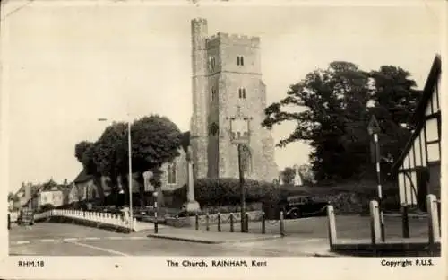 Ak Rainham Kent England, Kirche