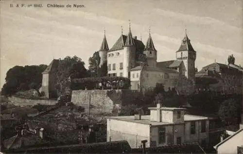 Ak Nyon Kanton Waadt, Schloss