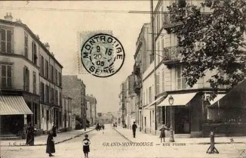 Ak Montrouge Hauts de Seine, Rue Perier