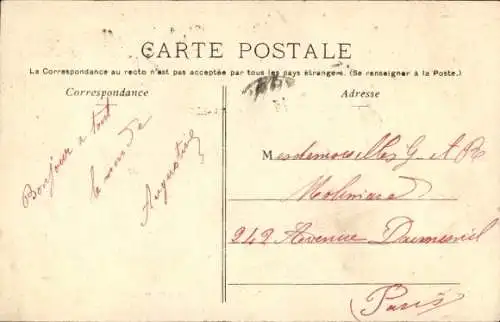 Ak Montrouge Hauts de Seine, Rue Perier