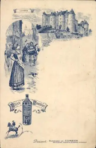 Litho Luynes Indre et Loire, Reklame, Elixir Combier