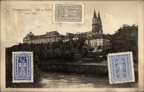 Ak Klosterneuburg in Niederösterreich, Stift, Kirche