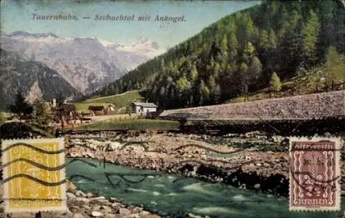 Ak Tauernbahn Kärnten, Seebachtal, Ankogel