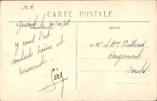 Ak Guéret Creuse, Avenue de la Gare