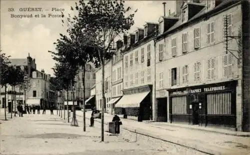 Ak Guéret Creuse, Place Bonyaud, Poste