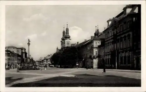 Ak Hradec Králové Königgrätz Stadt, Velke namesti