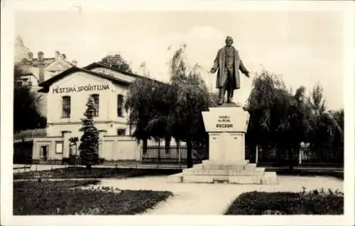 Ak Semil Semily Region Reichenberg, Riegruv-Denkmal