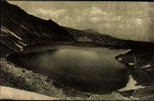 Ak Zakopane Hohe Tatra Polen, Czarny Staw Gąsienicowy, Polnischer Schwarzer See, Berge