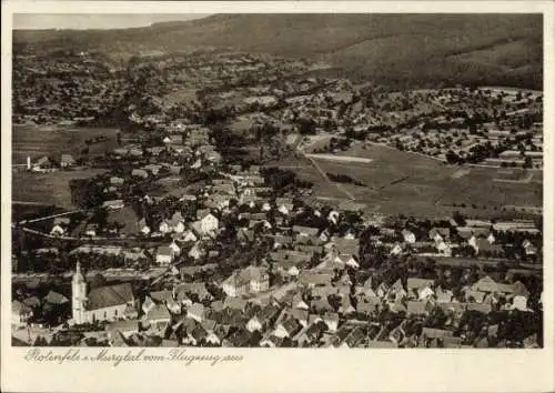 Ak Bad Rotenfels Gaggenau im Murgtal, Fliegeraufnahme