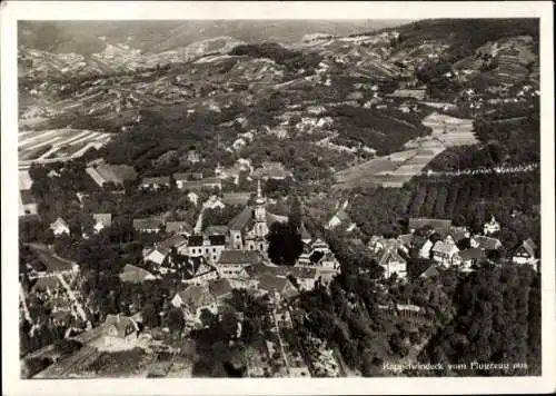 Ak Kappelwindeck Bühl in Baden, Fliegeraufnahme