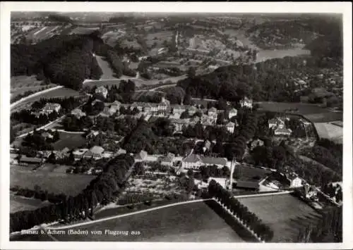 Ak Illenau Achern in Baden Schwarzwald, Fliegeraufnahme