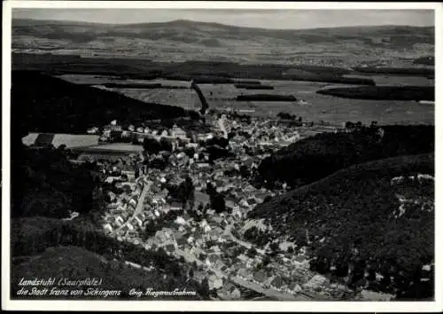 Ak Landstuhl in der Pfalz, Fliegeraufnahme