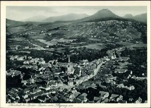 Ak Steinbach Baden Baden, Fliegeraufnahme