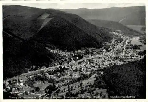 Ak Lambrecht in der Pfalz, Fliegeraufnahme