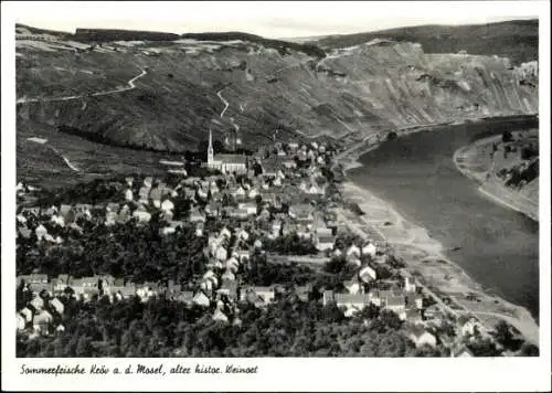 Ak Kröv an der Mosel, Fliegeraufnahme