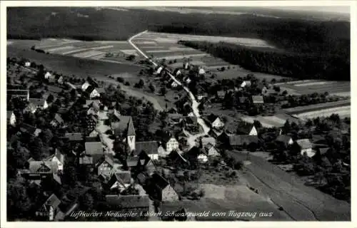 Ak Neuweiler im Schwarzwald, Fliegeraufnahme