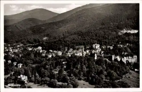 Ak Badenweiler im Schwarzwald, Fliegeraufnahme