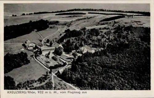 Ak Kreuzberg Bischofsheim Rhön, Fliegeraufnahme