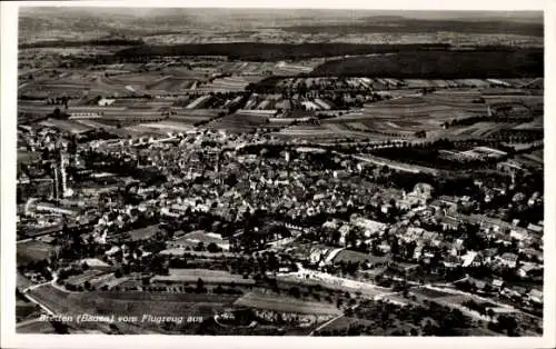 Ak Bretten in Baden, Fliegeraufnahme