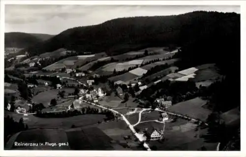 Ak Reinerzau Alpirsbach im Schwarzwald, Fliegeraufnahme, Kurhaus Reinerzau